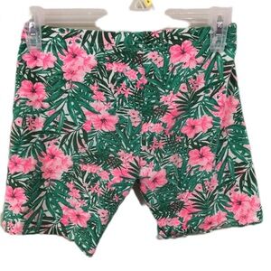 George Tropical Floral Women's Bike Shorts